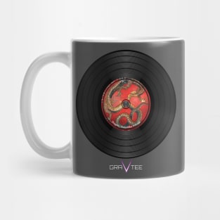 Dragon Vinyl Record Mug